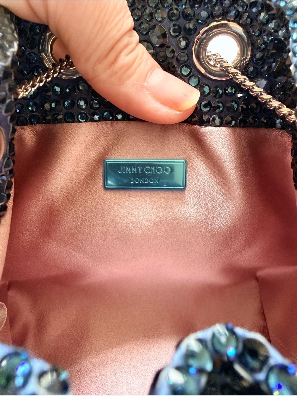 Jimmy Choo bon bon ombre Crystals bag - Picture 12 of 17